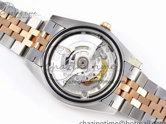 MiroTime 0226 Original DateJust 41 126331 904L SS RG VSF 1:1 Best Edition Brown Dial on Jubilee Bracelet VS 1711